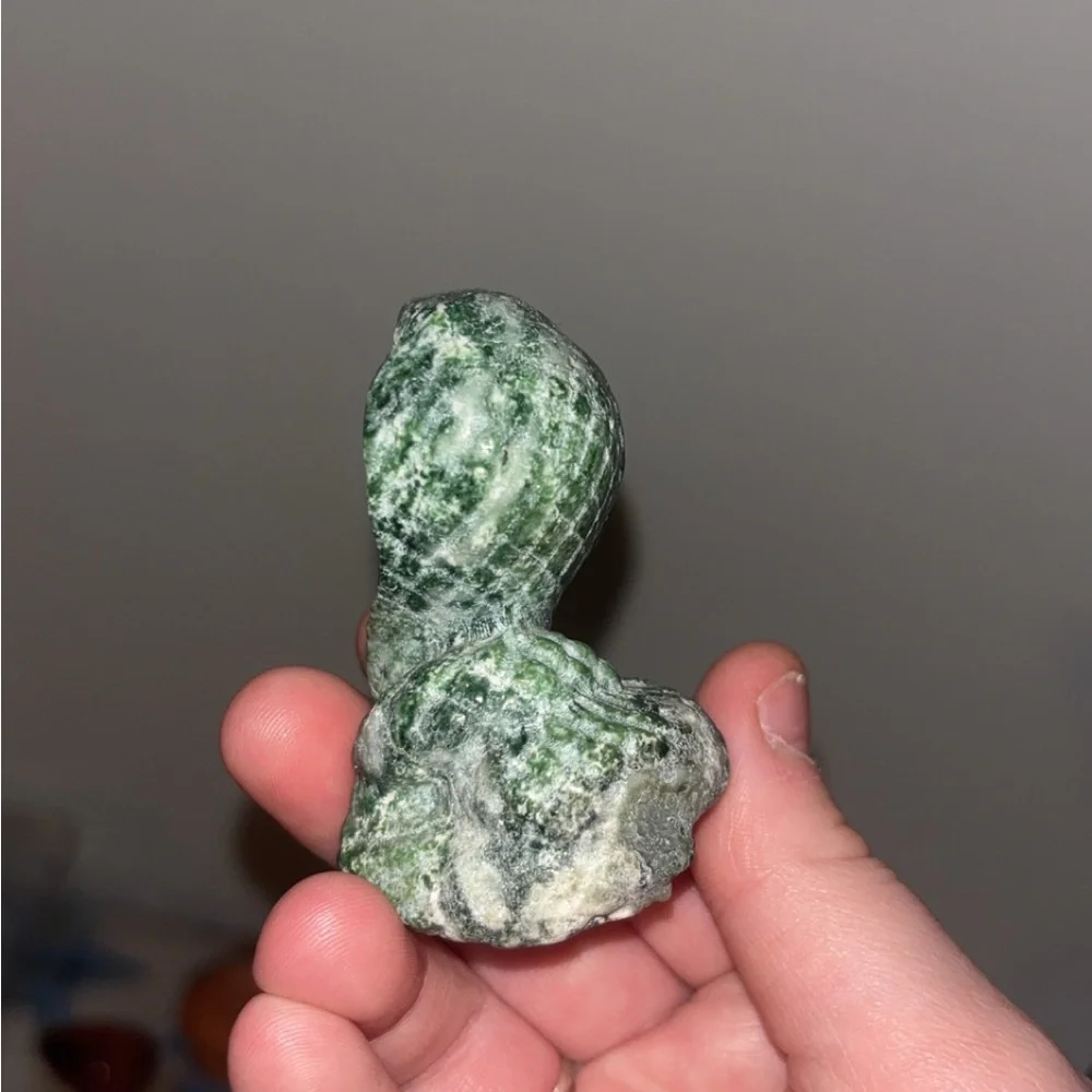 Chinese Jade Stone Snake Figurine